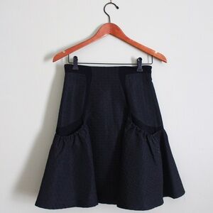 Black Diane von Furstenberg Skirt